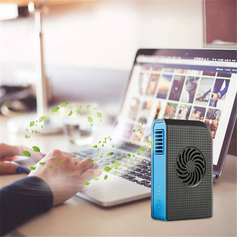 ABS PC USB Travel Office Rechargeable Cooling Fan