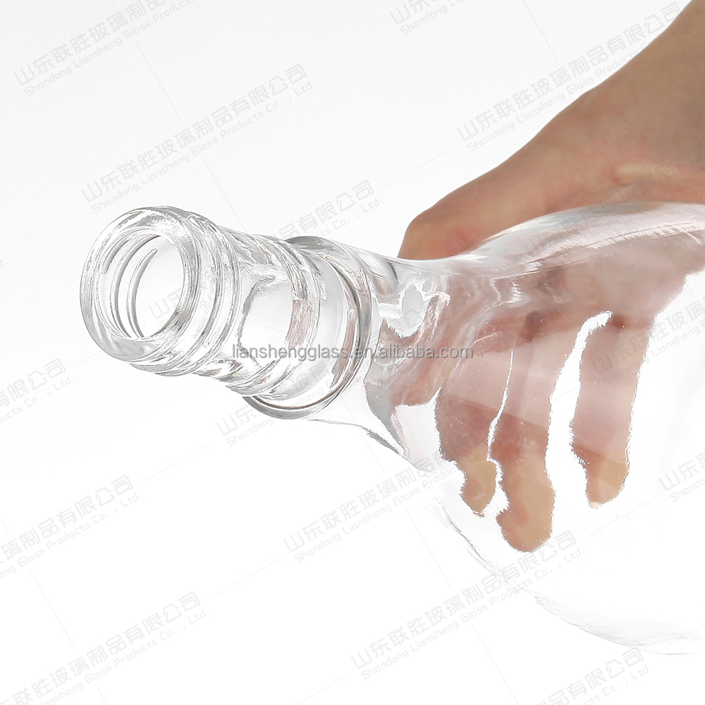 Industrial Acceptable OEM/ODM Glass Wine Bottle with Spray