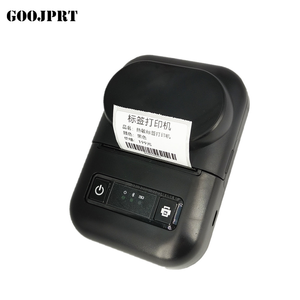 58mm Thermal barcode printer Qr code label printer receipt printer with bluetooth android ios