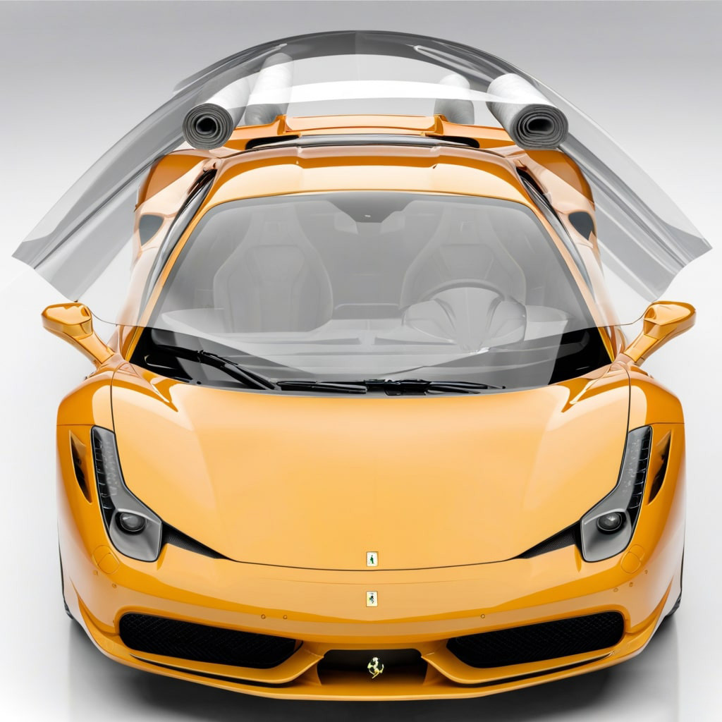 8.5 Mil Clear TPU Self Healing Sand Proof Anti-Scratch Car PPF