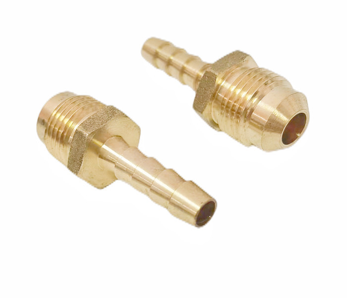1/4" Male Thread X 1/4" Hose Barb Brass Pipe Fitting Non Rusting