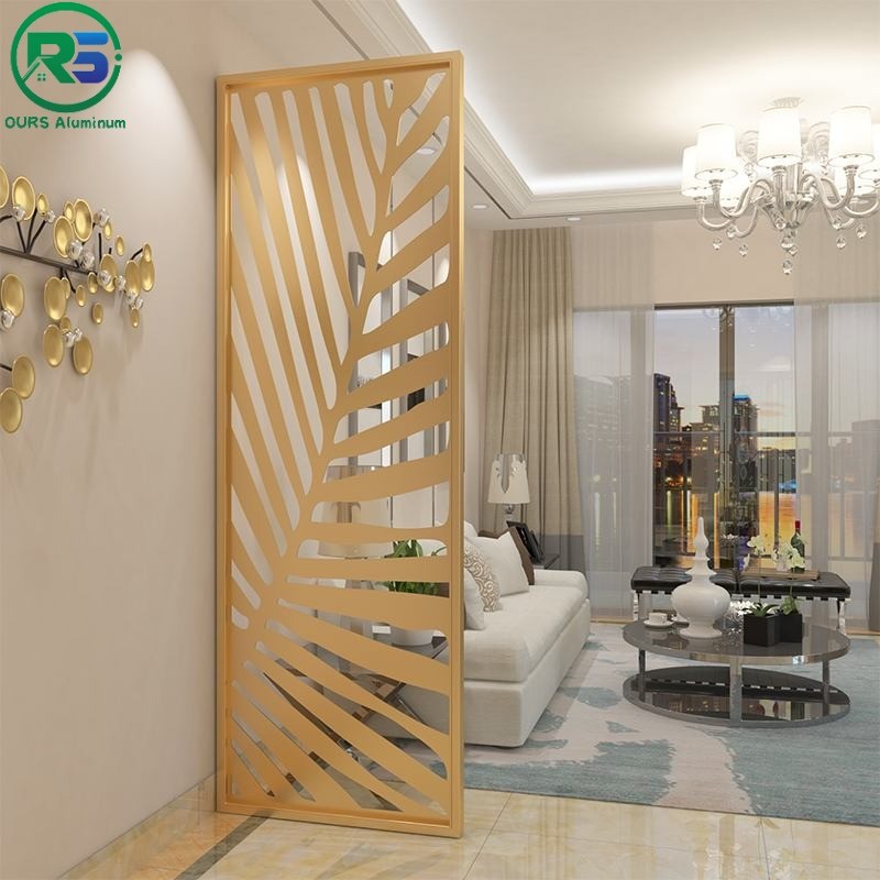 Interior Facades Decorative Aluminum Window Grilles OEM Laser Cut