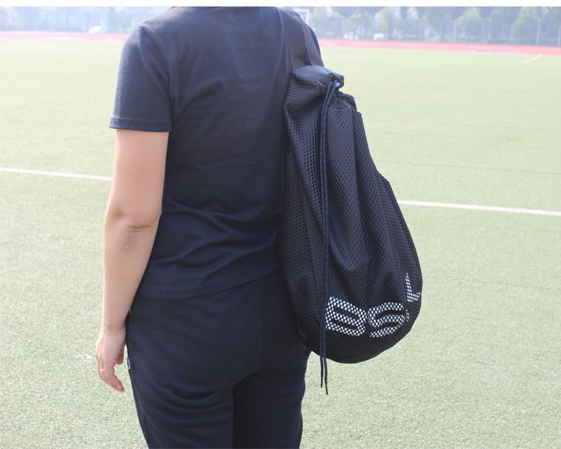 Double Shoulder Drawstring Sack Bag , Washable Sports String Backpack