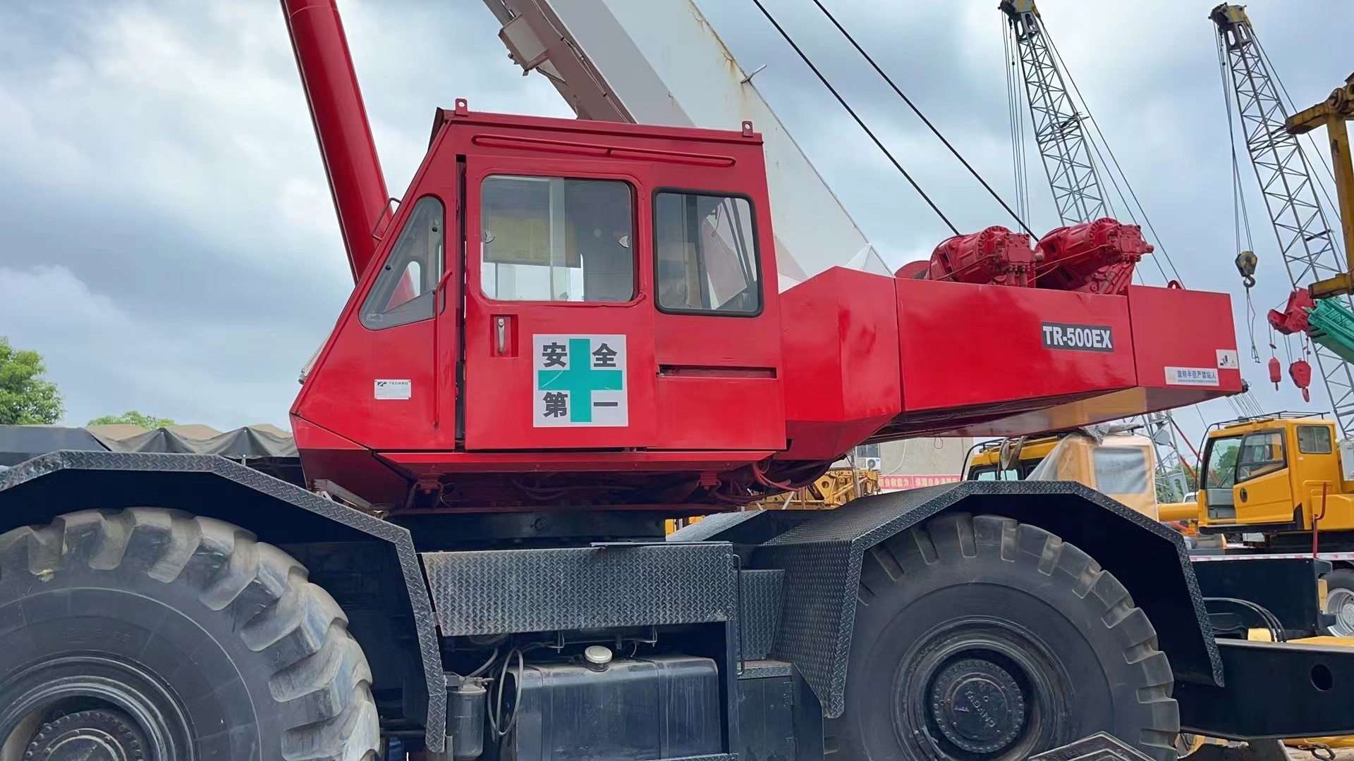 The Original And Well Used Tadano Crane Comes From Japan