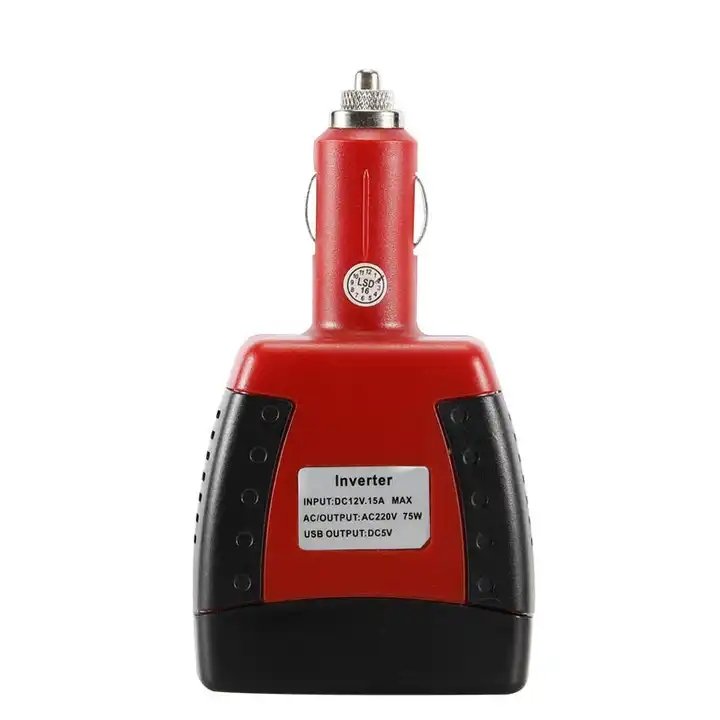 75W Car Usb Power Inverter 2.1A Usb/3 Socket 24V Dc To 220V Ac 75W Car Inverter Car Power Inverter Adapter Usb Charger