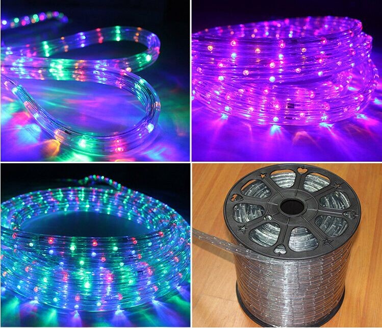 2 Wire Round Flexible LED Rope Light
