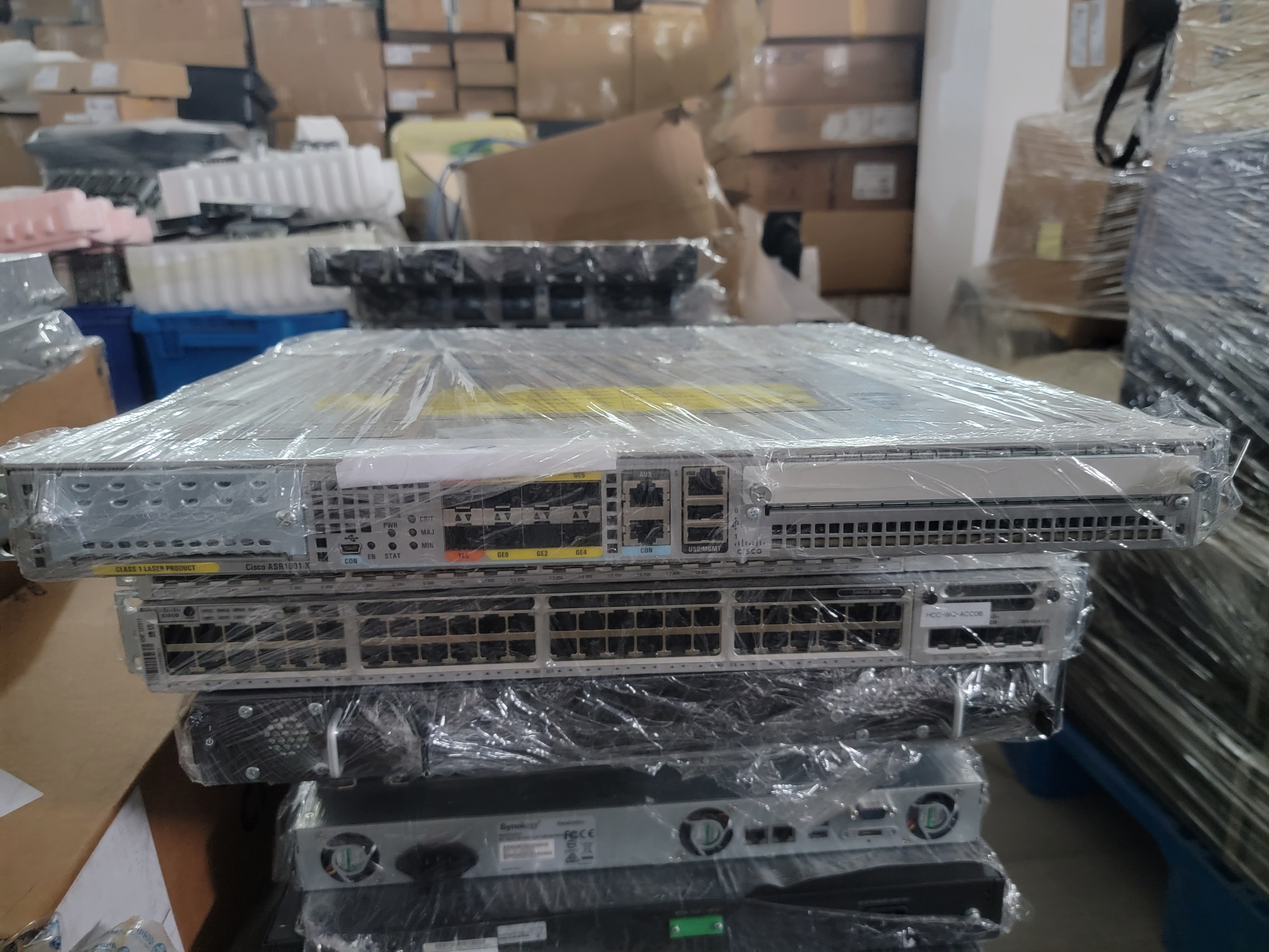ASR1001-X Gigabit Ethernet Router 6 SFP 2 SFP Ports For Optimal WAN Connectivity