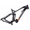 Buy cheap Disc Brake Full Suspension Ebike Frame , Aluminum Mountain Trail Bike Frame from wholesalers