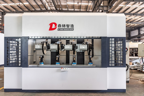 Four Working Stations CNC Automatic Polishing Machine For Metal Surface Polishing