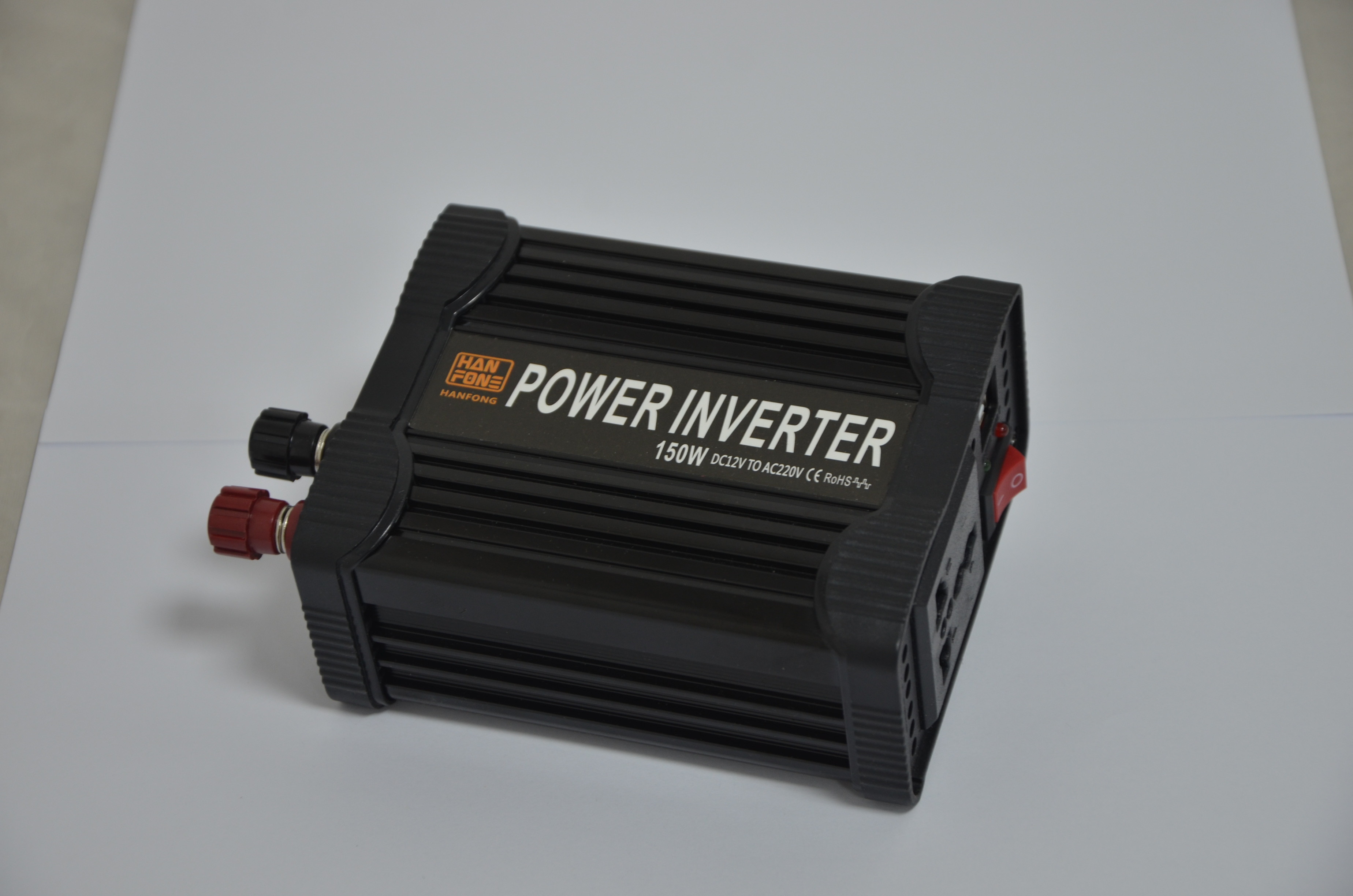 150 Watt 12/24/48 Volt DC to 110/115/120/220/230/240 Volt AC Power Inverter with 5 Volt USB output