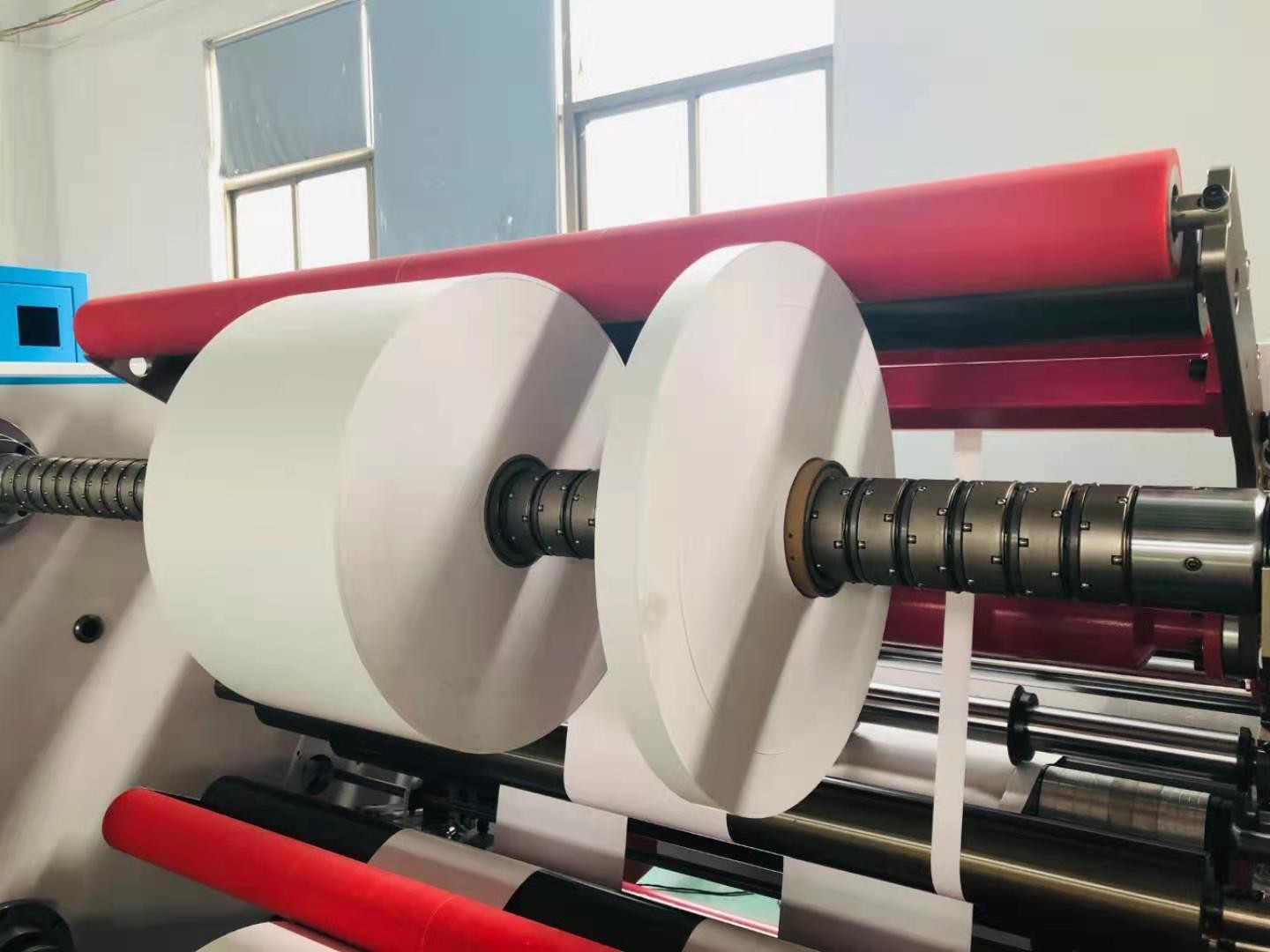 210m/Min Medical Record Paper Roll Slitter Rewinder 3t Load