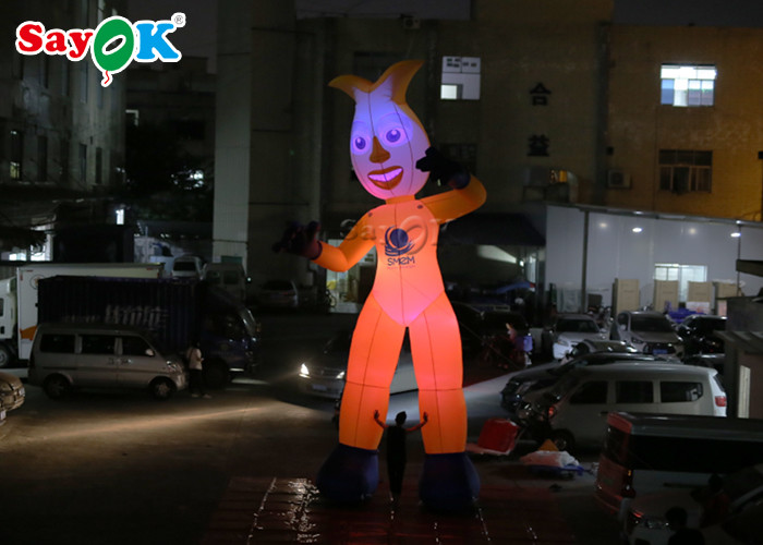 Outdoor 8m Giant Inflatable Carton Characters Model For Event Showing