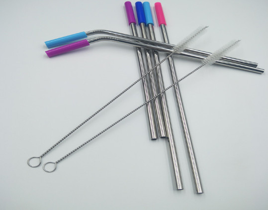 Rubber Sleeve Flexible Silicone Tubing Food Grade For Stainless Steel Straw