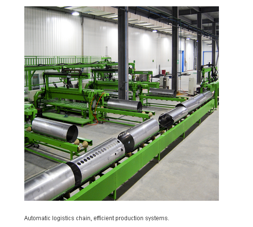 220V 380V Automatic Solar Water Heater Tank Welding Production Line Lathe Controlled