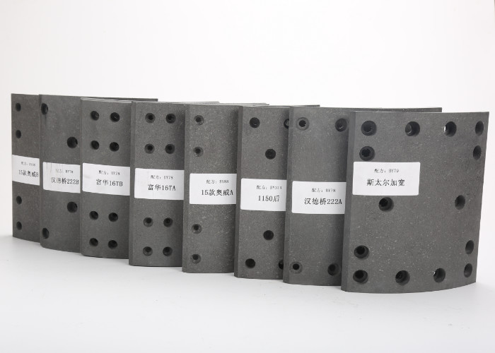 Baiyun Commercial Vehicle Brake Linings with IATF16949 E Mark
