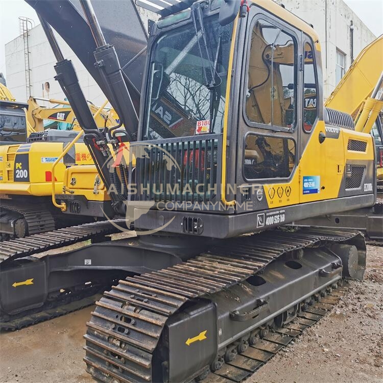 20 Ton Volvo 200DL Used Excavator Crawler in Shanghai with Moving Type Crawler Chain