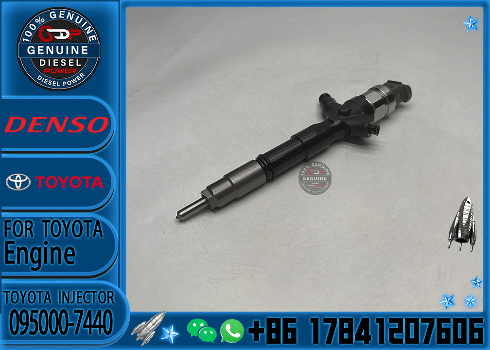 New Common Rail Injector 095000-7011 095000-7440 095000-7450 for 1KD 2KD Diesel Nozzle High Quality