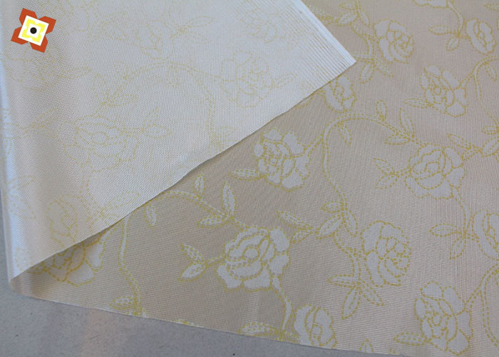 Polyester Pengji Mattress Quilting Fabric Warp Knitted Printed