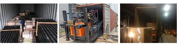 120m Diesel Power Hydraulic Crawler Drilling Machine