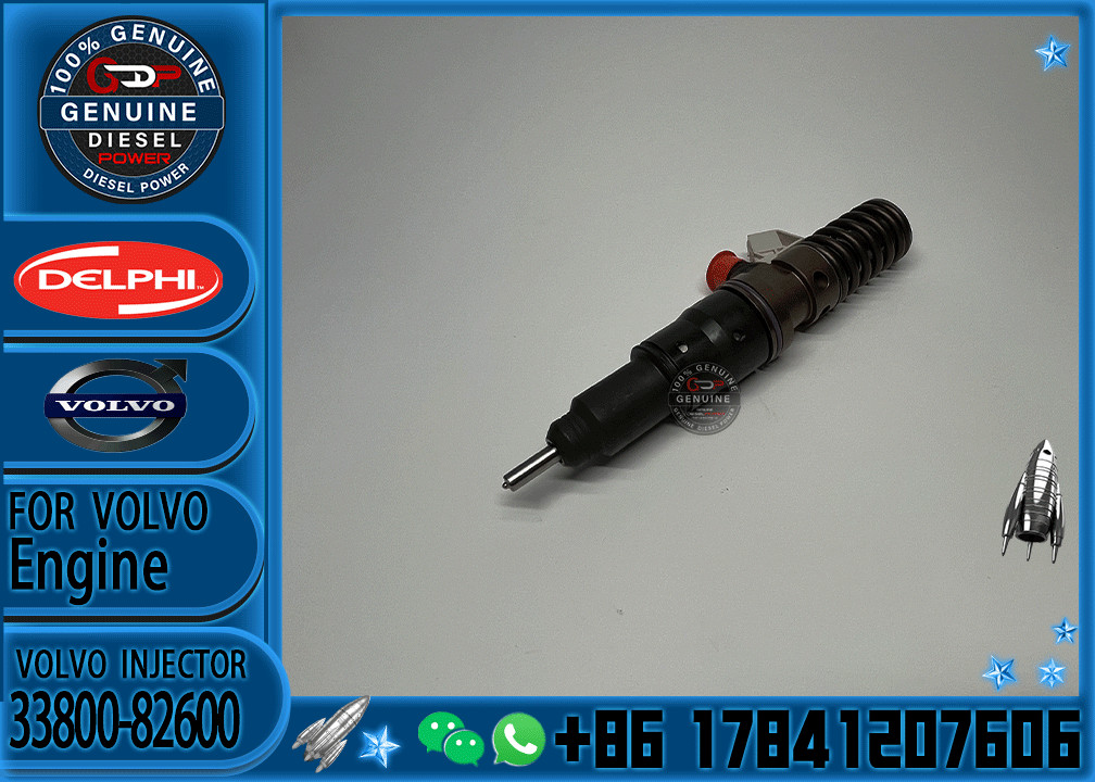 Diesel fuel injectors 33800-82610 are suitable for modern engines 33800-82600 common rail injectors
