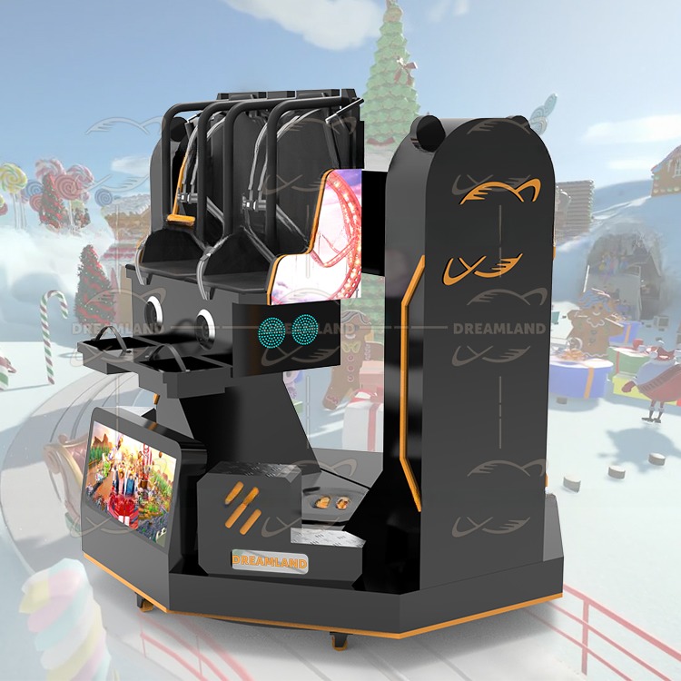 Indoor 9d Virtual Reality Simulator 1080 Rotating VR Game Machine