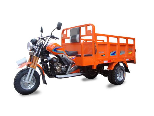 Motorized Petrol Three Wheel Cargo Motorcycle 111 - 150cc 151 - 200cc Displaceme