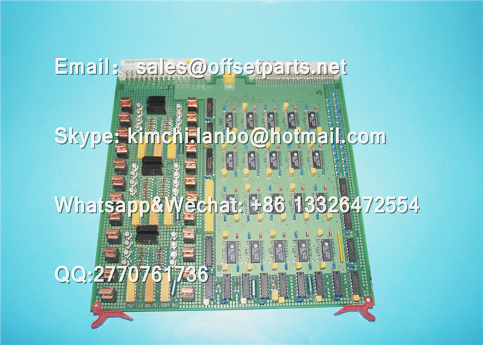 00.785.0657 MOT-LAB circuit board original uesd part of offset press printing machine