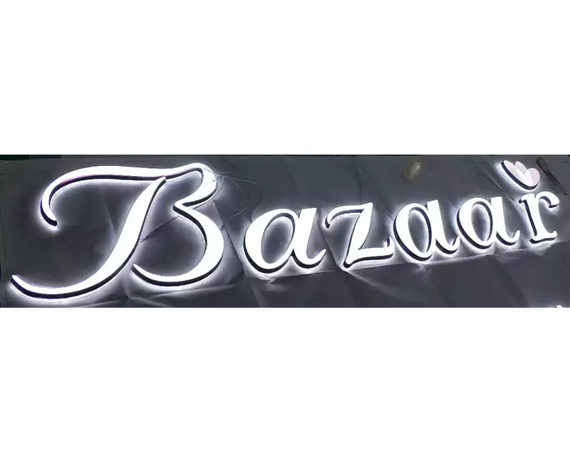 Custom outdoor indoor acrylic letter signs 3D acrylic luminous letter store signs