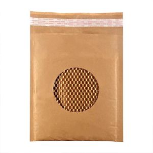 Buy cheap Recycled Honeycomb Paper Mailer Leakproof 10x15cm Reusable Mailing Bags product