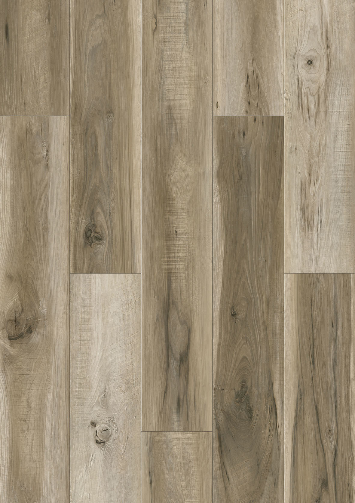 Oak Like Stone Vinyl Composite Rigid Core Flooring Natural Nordic Style