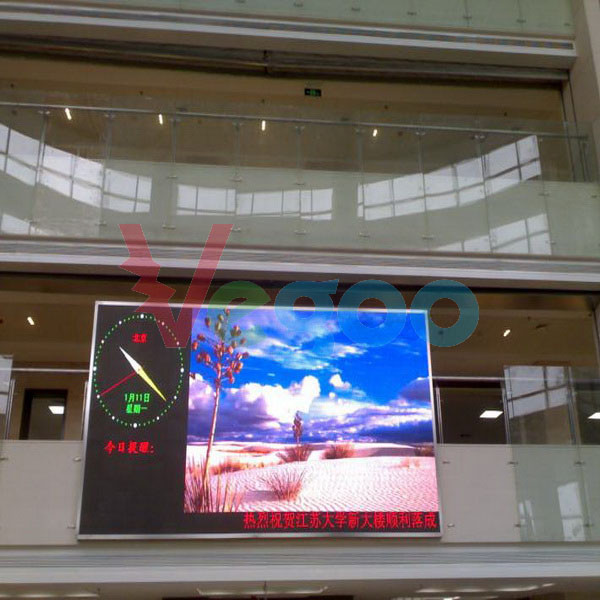Lightweight Advertising P6 Indoor Full Color LED Display Board CE / ROHS / FCC