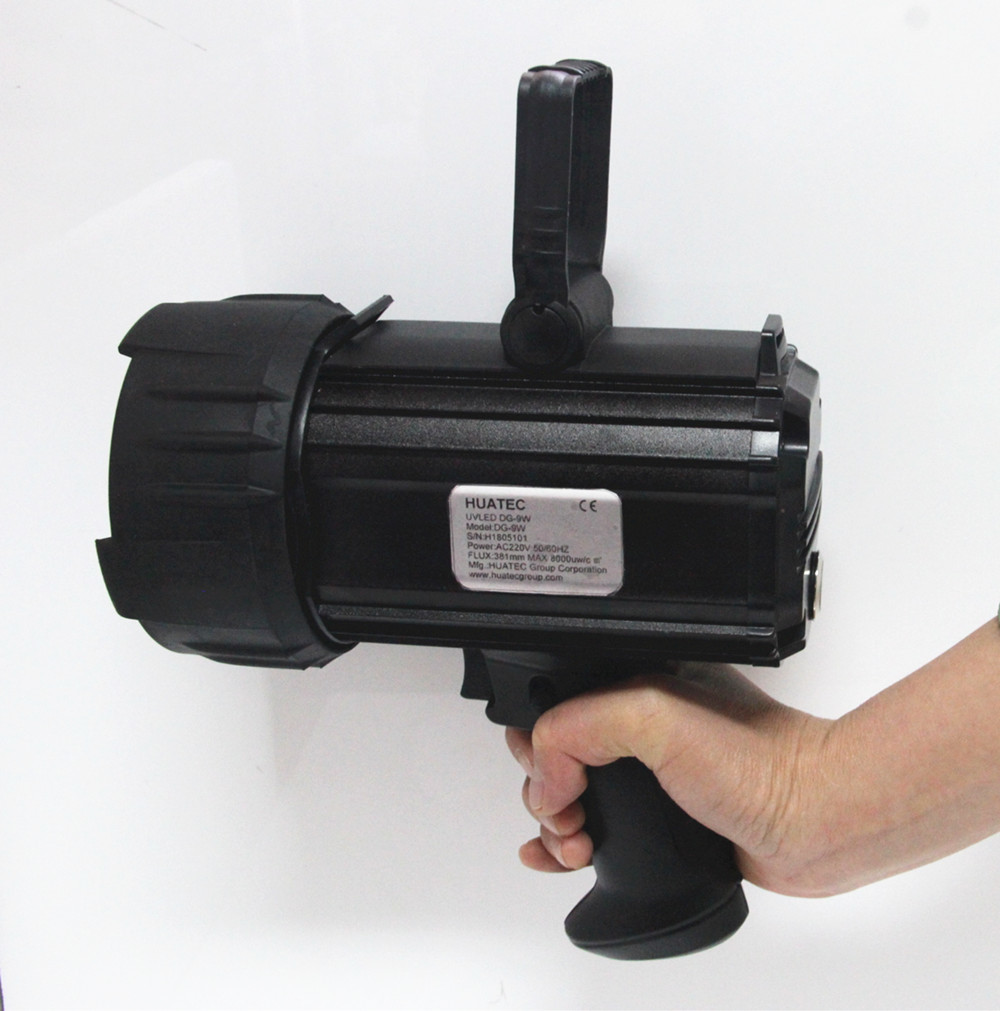 HUATEC Handheld charging style LED-UV light Model No.: DG-9WA