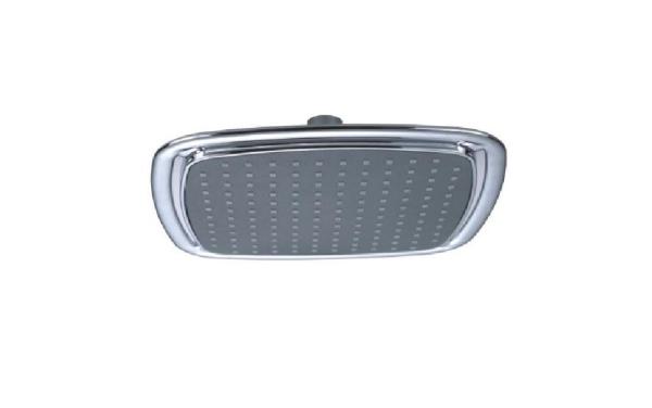 ZYD307 200x200mm Square Shape Abs Chrome Plated Bathroom Rainfall Overhead