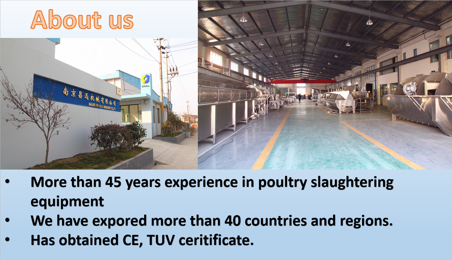 1000bph Auto Chicken Slaughtering Machine Poultry Defeathering Equipment