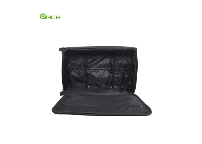 1680D Polyester Soft Sided Luggage with Skate Wheels and Internal Trolley System