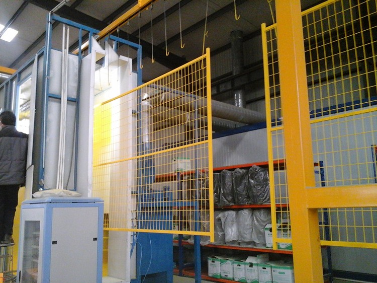 Interpon Powder Coated Blue Construction Temporary Fence Height 6’/1830mm*Width9.5’/2900mm Spacing4"x12"/100mmx300mm