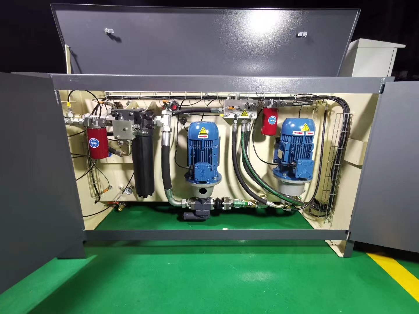 Compact Single Cylinder Hydraulic Station High Energy Efficiency