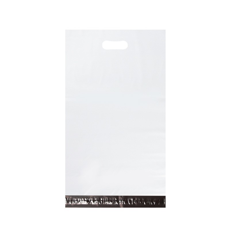 Handle Hand Eco Friendly Courier Poly Bags Strong Adhesive Waterproof