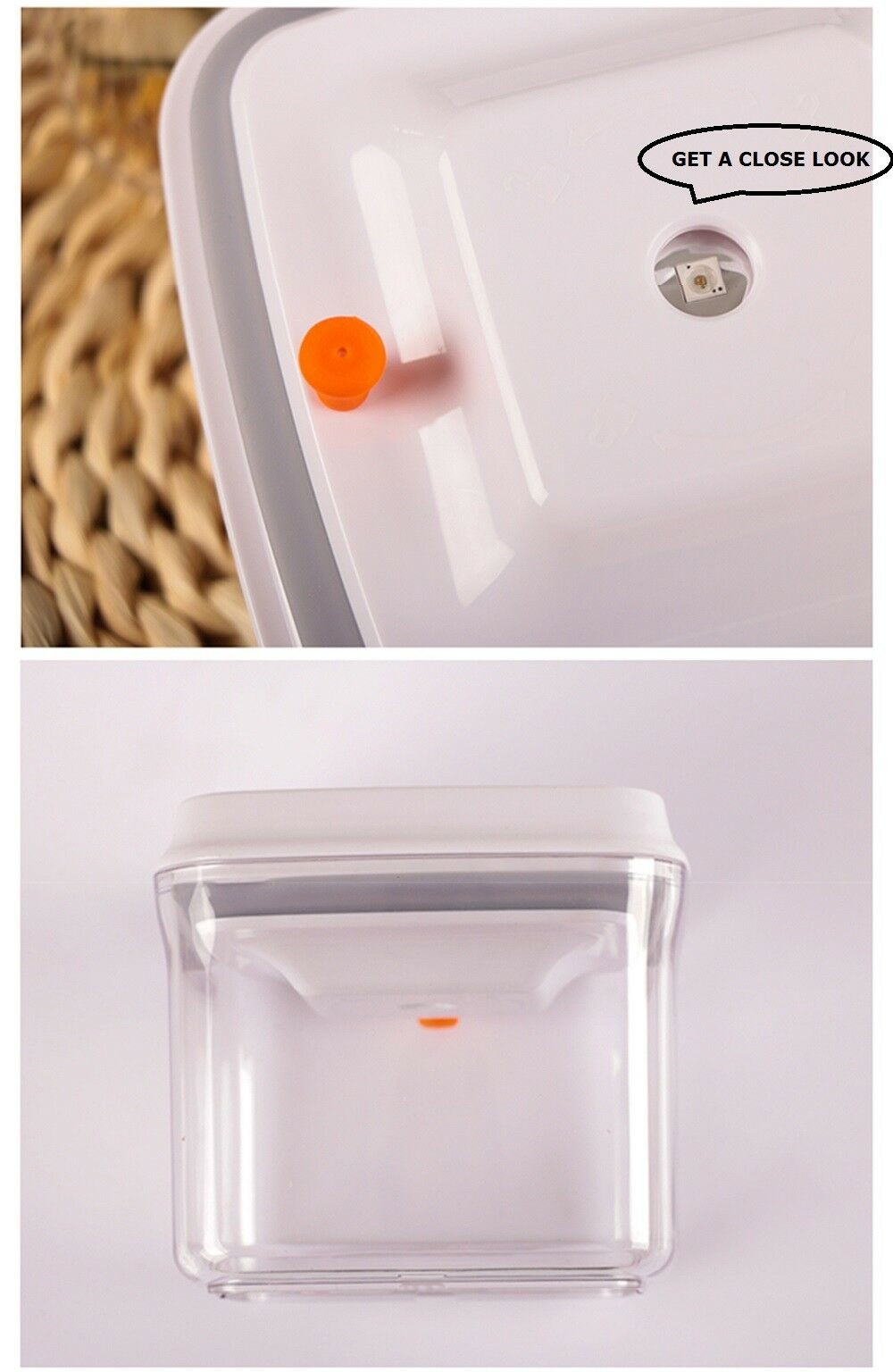 Food Sterilizer Ultraviolet Radiation Lamp UVC LED 270~285nm Transparent FDA / BPA Free