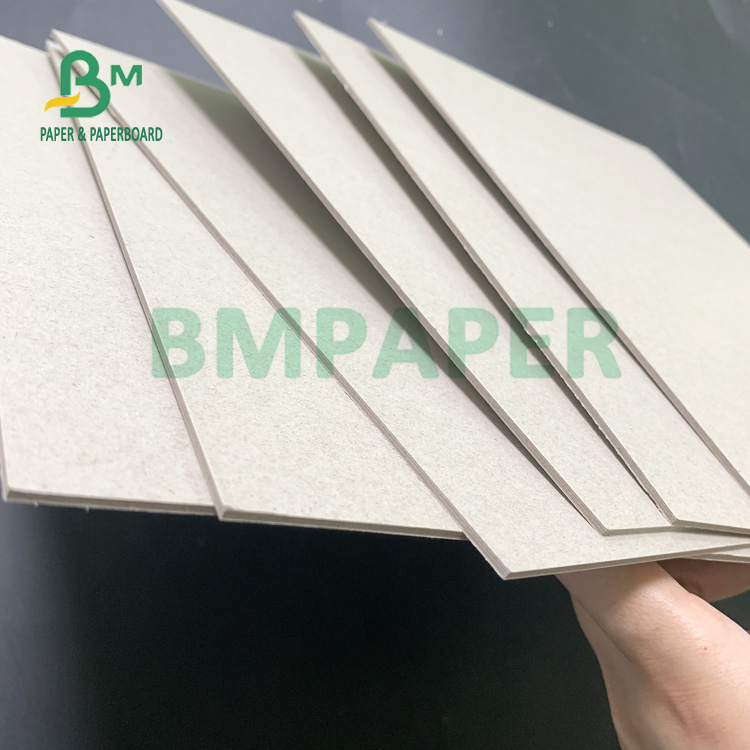 1400gsm Solid Grey Cardboard Both Sides Grey Back High Stiffness