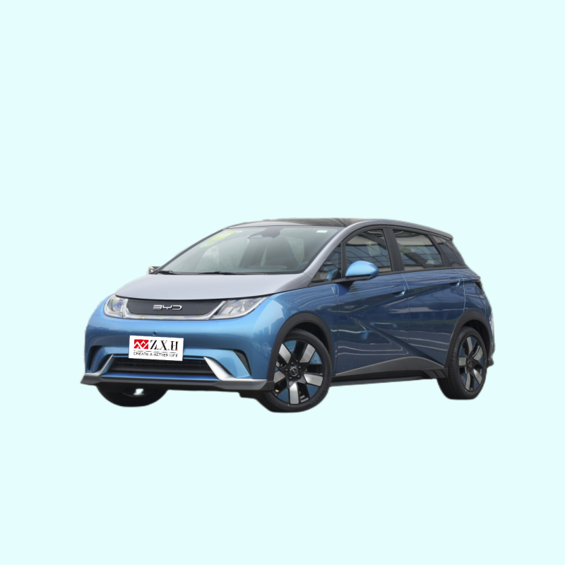 The 5 passenger hatchback electric grey BYD Dolphin with a great price is used for a high speed-up range of 405km