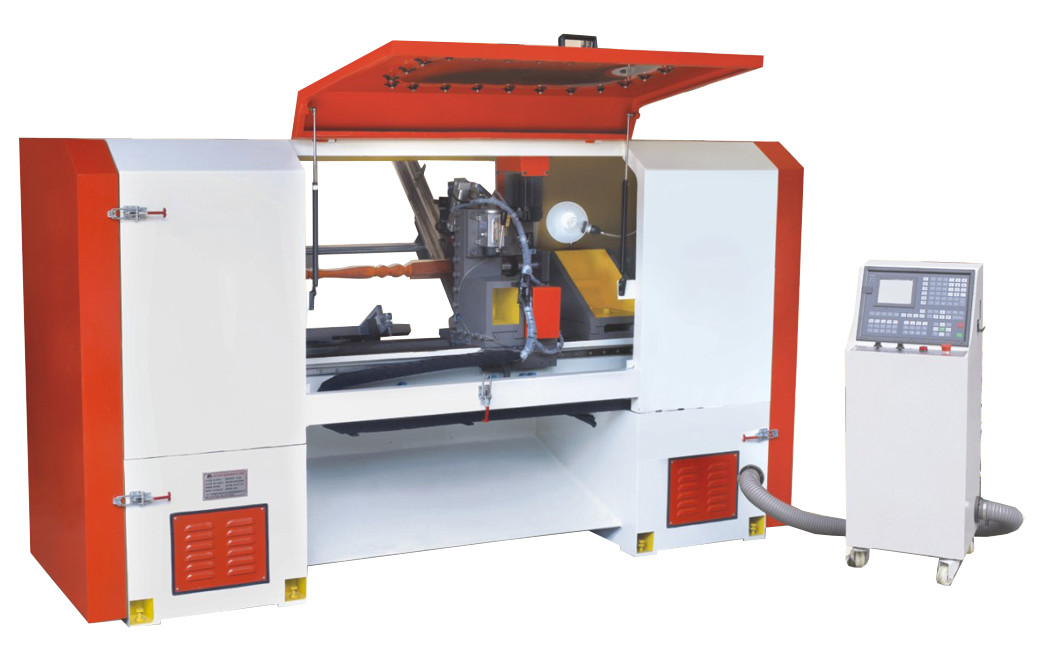 auto feeding cnc wood lathe machine wood turning lathe baseball bat CNC wood Lathe