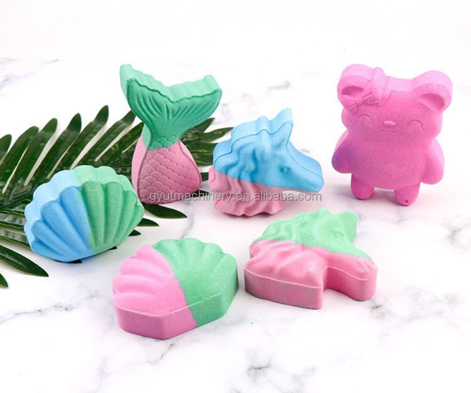 Customized Shape Bubble Bath Bomb Press Shower Steamers Set for Eco-Friendly Bath