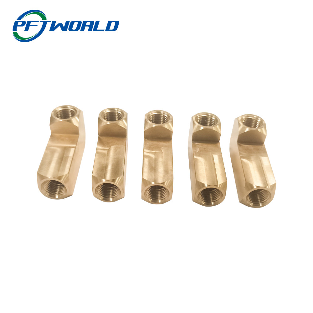 5-axis turning of brass parts for series production