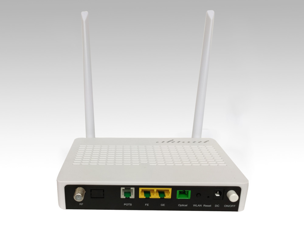 Onu Fttx Xpon Onu 1Ge+1Fe+Pots+Catv Wifi Onu For Ftth Solutions