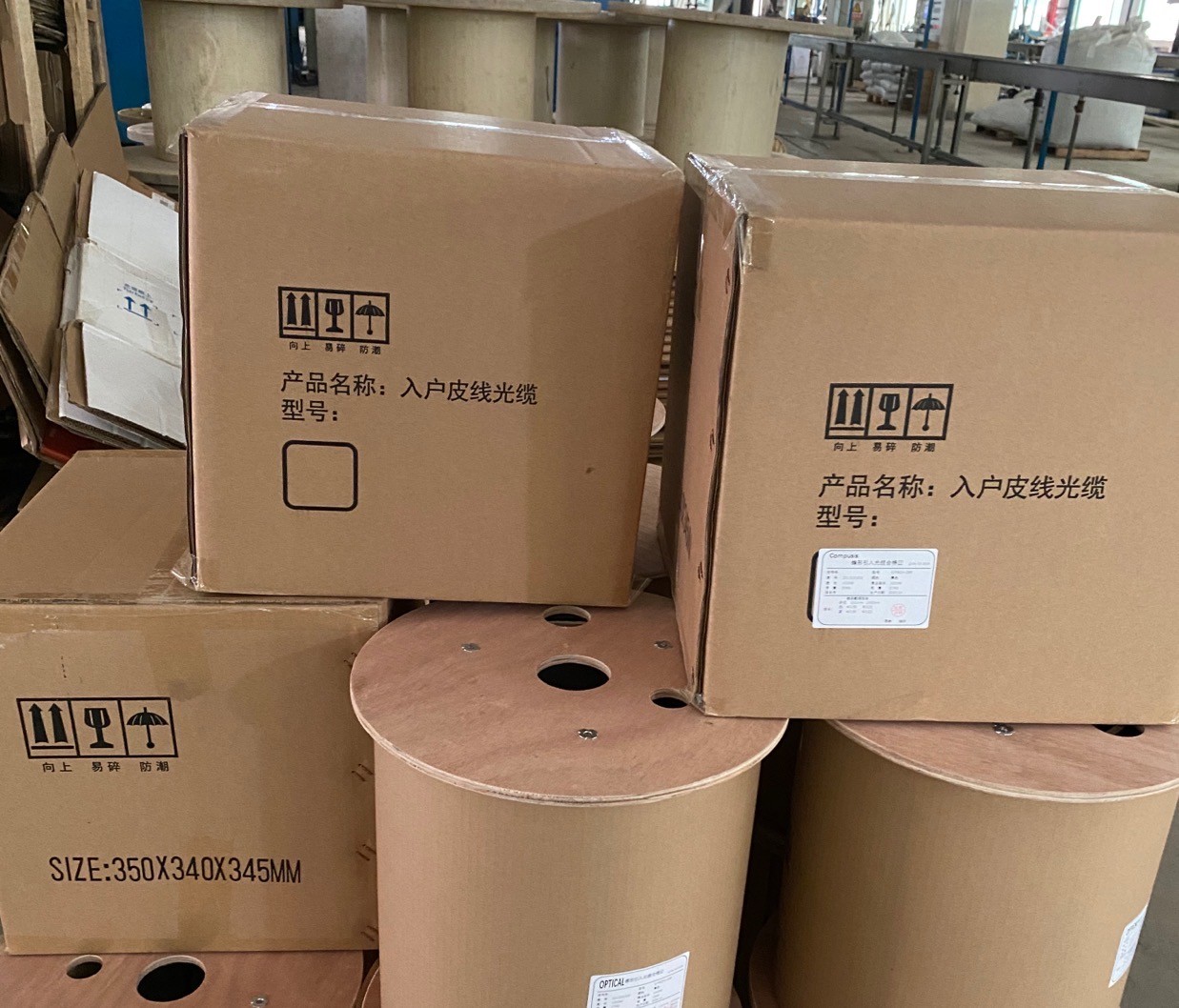 Single Mode LSZH GJXH FTTX FTTB FTTH Fiber Optic Drop Cable