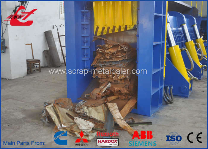 Waste Vehicles Hydraulic Baling Shear For Waste Car Recycling Yards Motor drive