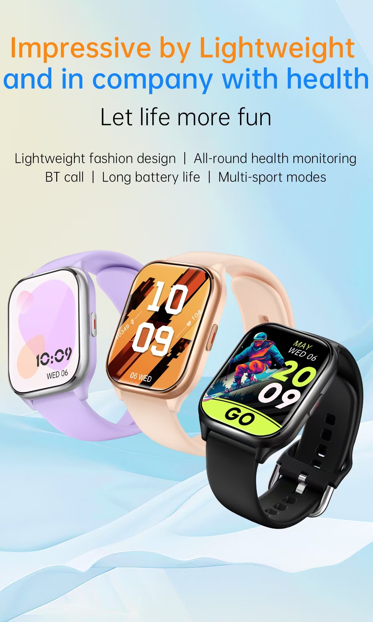 KT37S Women Smart Watch 1.85 Inch Full Touch Screen SmartWatch