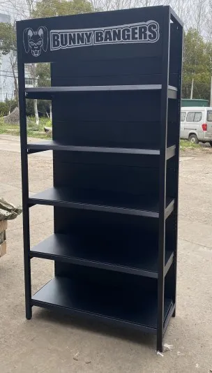 Four Column Supermarket Display Rack Customized For Grocery Store