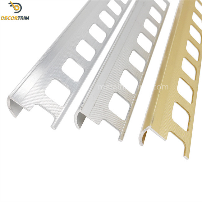 Tile Trim Quarter Round Tile Edge Trim Edging Silver Gold Marble Tile Trim 2300mm